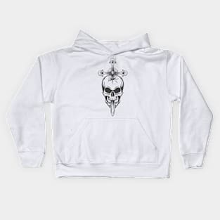 Skull and Cross Kids Hoodie